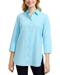 Foxcroft Madison 3/4-Sleeve Tunic Shirt