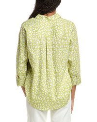 Foxcroft Foxcroft Margie 3/4-Sleeve Cheetah Shirt