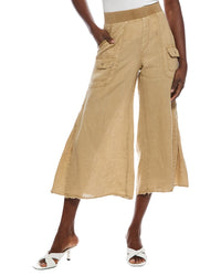 XCVI Xcvi Contina Crop Linen Pant