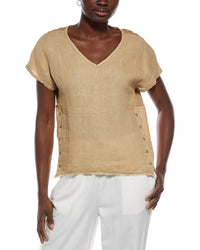 XCVI Xcvi Rian Linen Top