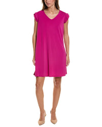 Adrianna Papell Adrianna Papell Moss Crepe Shift Dress
