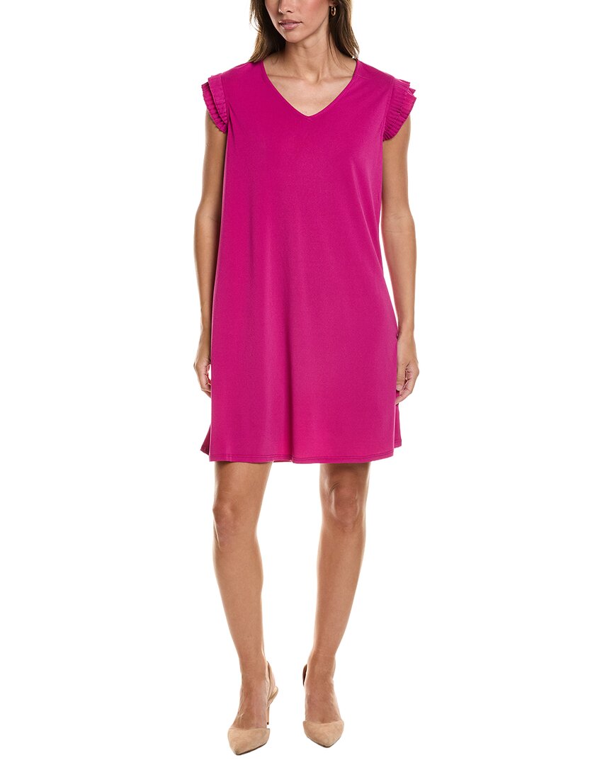 Adrianna Papell Adrianna Papell Moss Crepe Shift Dress