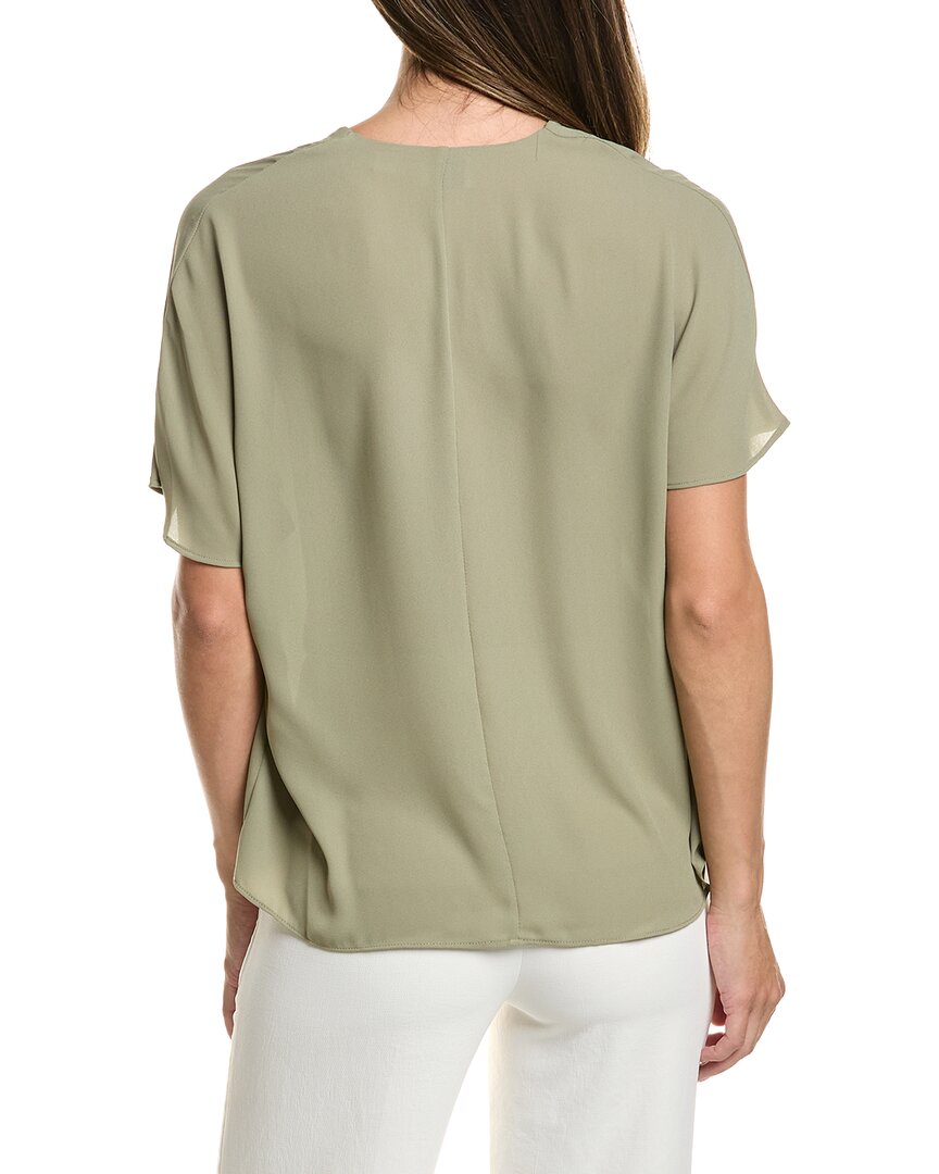 Elie Elie Tahari Elie By Elie Tahari V-Neck Woven Top