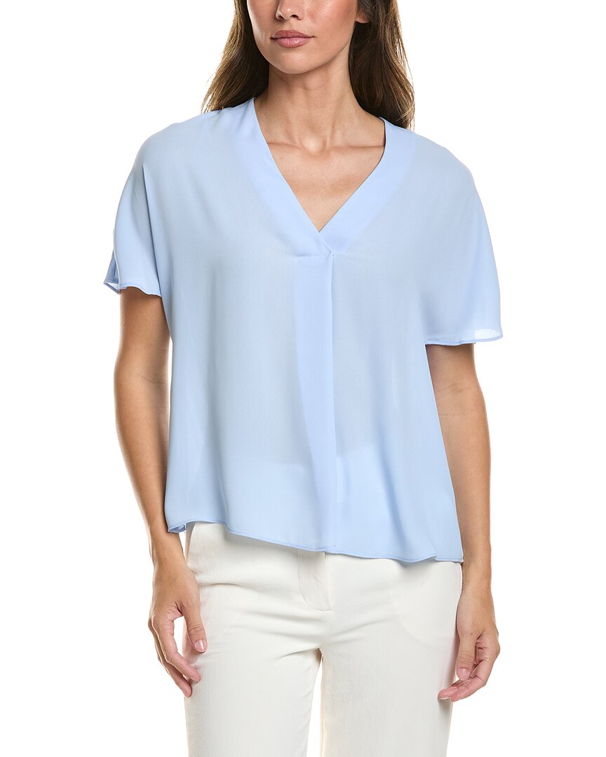 Elie Elie Tahari Elie By Elie Tahari V-Neck Woven Top