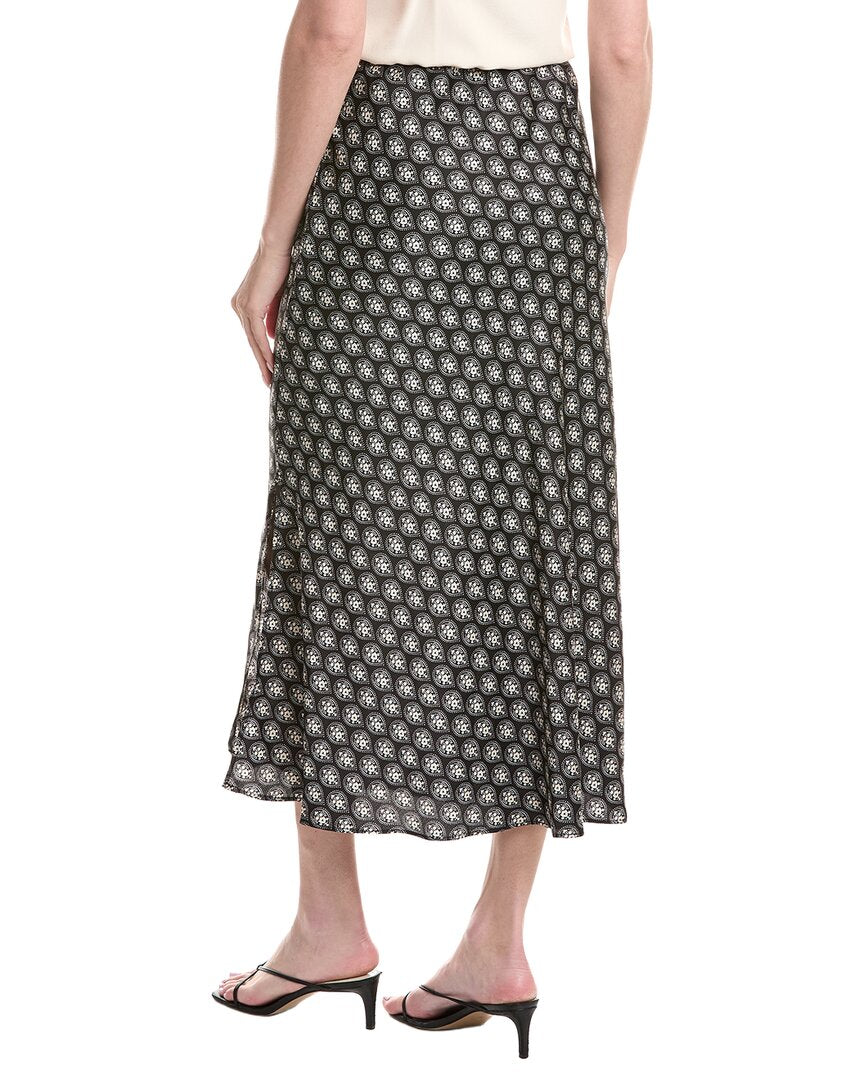 T Tahari Bias Midi Skirt
