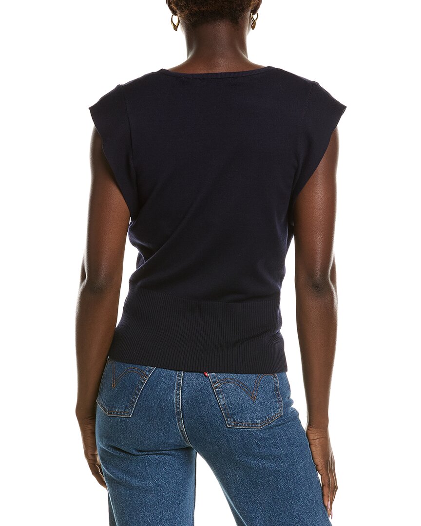 T Tahari Jersey Sweater Vest