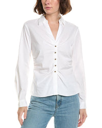 T Tahari T Tahari Collared Woven Shirt