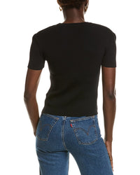 T Tahari Ribbed Top