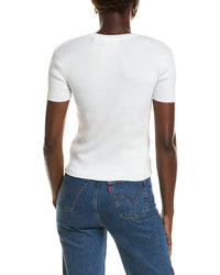 T Tahari Ribbed Top