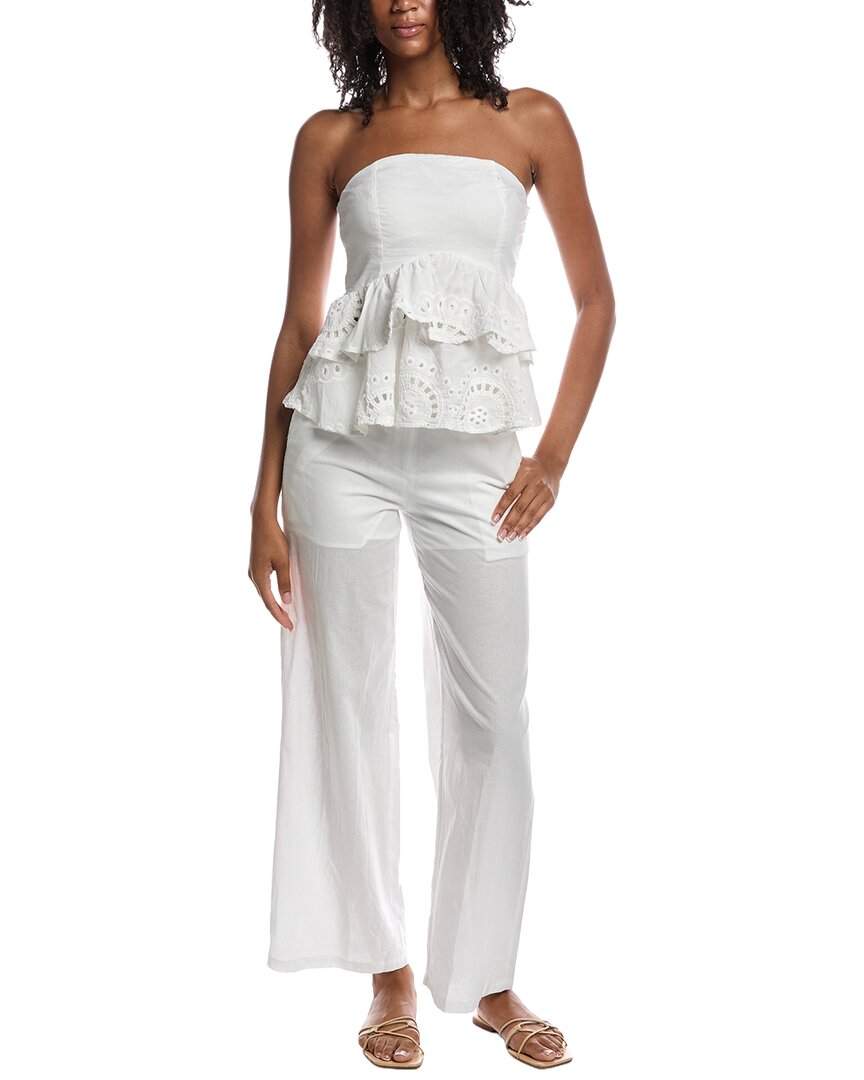 Anna Kay 2Pc Rudy Embroidery Pant & Top Set