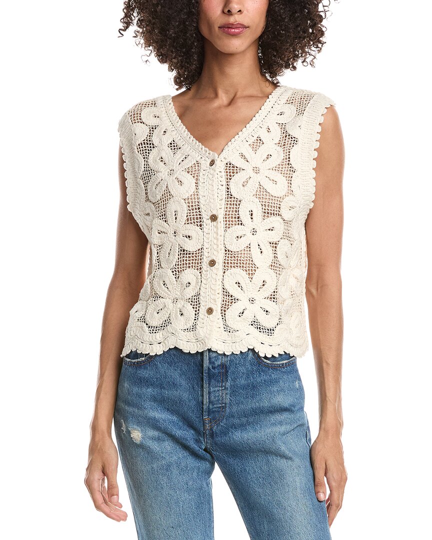 Anna Kay Lace Blouson Vest
