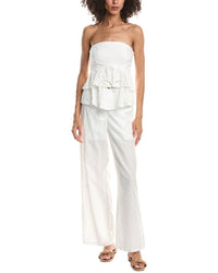Anna Kay 2Pc Lace Top & Pant Set