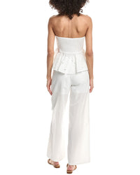 Anna Kay 2Pc Lace Top & Pant Set