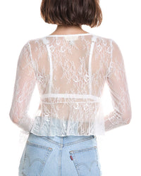 To My Lovers To My Lovers Lace Top