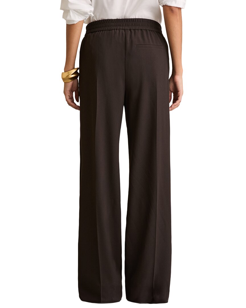 Reiss Remi Side Stripe Wide Leg Trouser