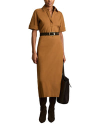 Reiss Astrid Jersey Collared Dress