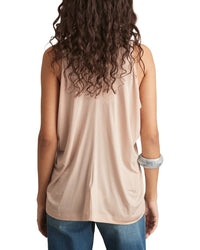 Reiss Freya Drape V-Neck Top