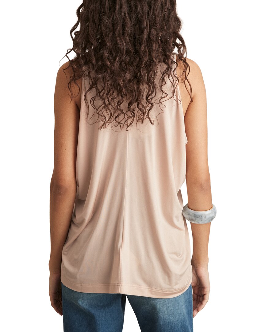 Reiss Freya Drape V-Neck Top