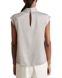 Reiss Dania High Neck Shell Top