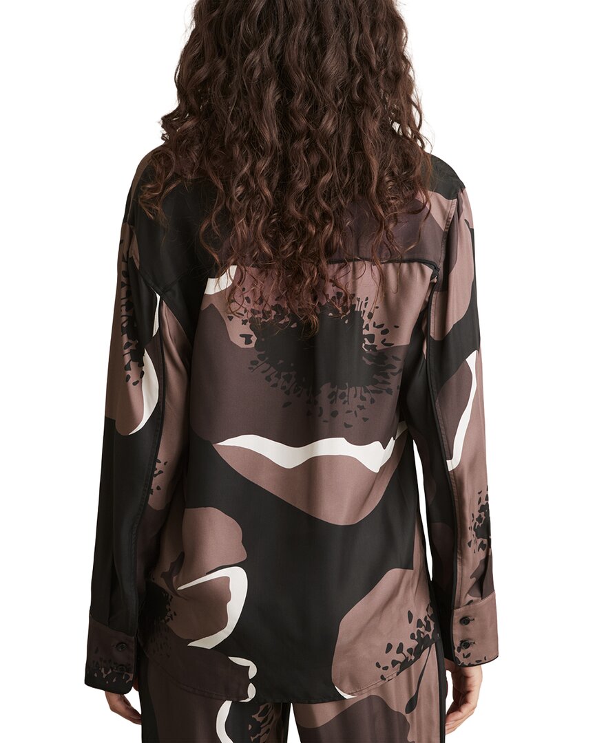 Reiss Lottie Floral Print Top