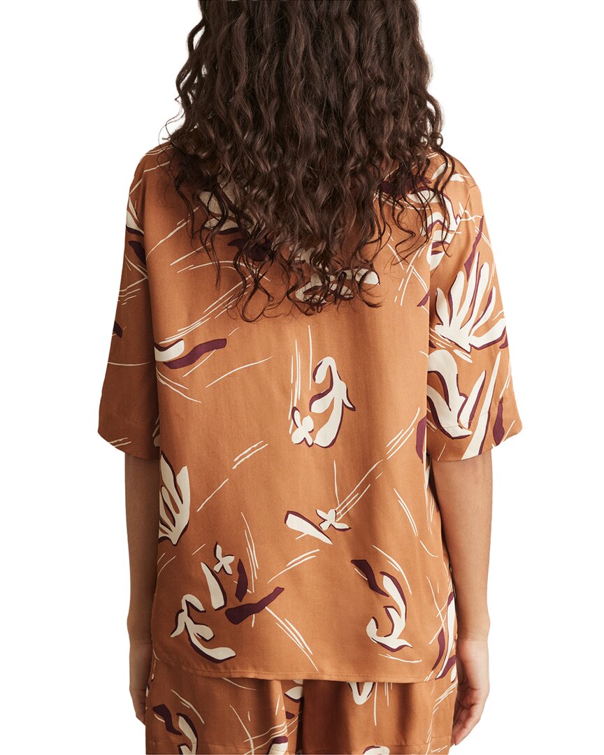 Reiss Sandy Floral Print Top