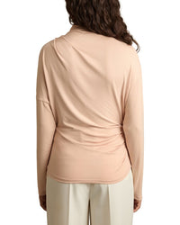 Reiss Daisy Drape Long Sleeve T-Shirt