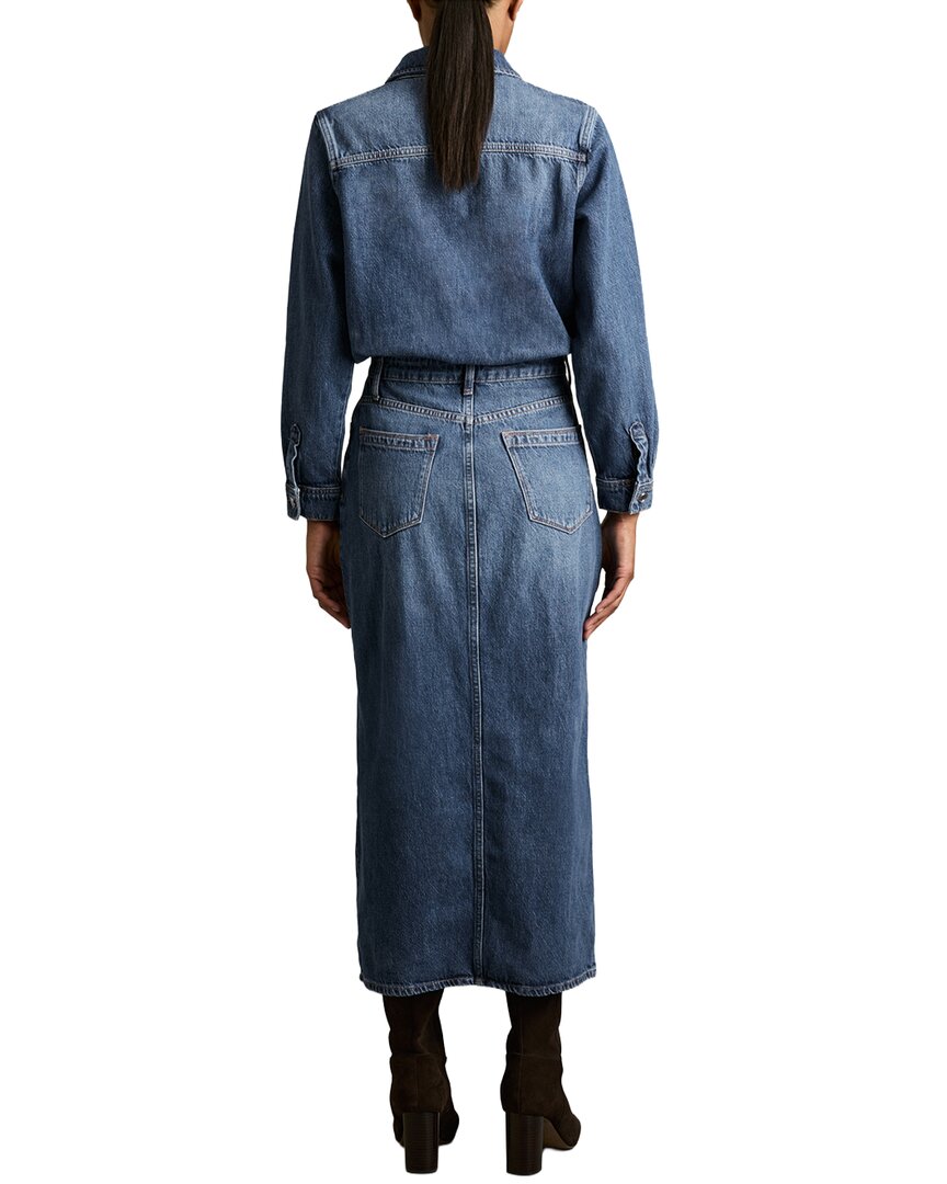 Reiss Terra Denim Midi Dress