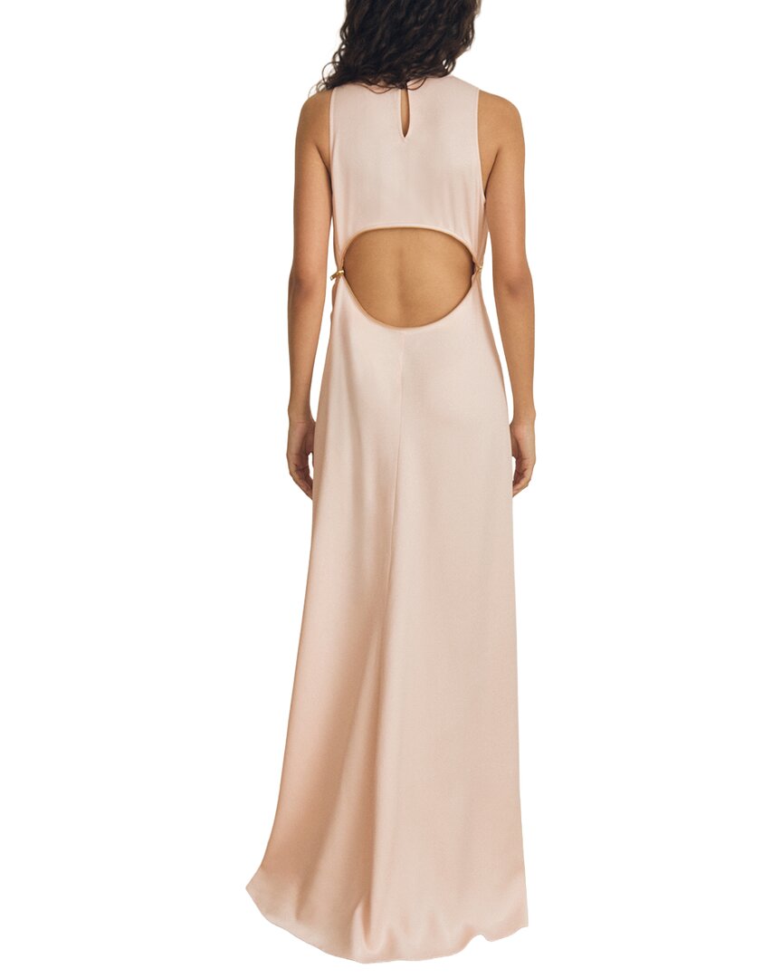 Reiss Leanna Sleeveless Wool-Blend Zip Dress