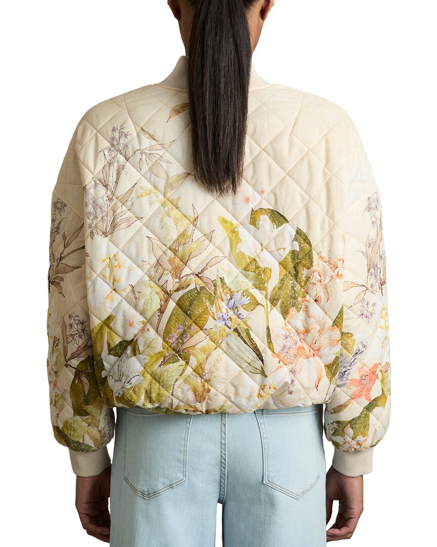 Reiss Nina Print Printed Bomber Jacket