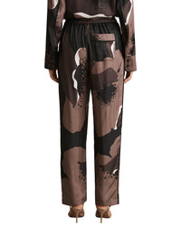 Reiss Lottie Printed Wide Leg Trouser