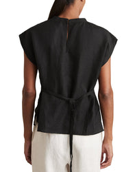 Reiss Soleya Linen-Blend T -Shirt