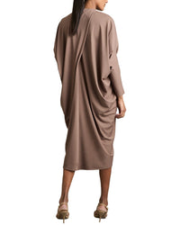 Reiss Gracie Draped Jersey Dress