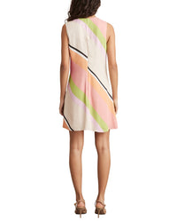 Reiss Ellia Block Stripe Print Dress