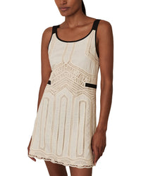 Reiss Reiss Charlotte Crochet Mini Dress