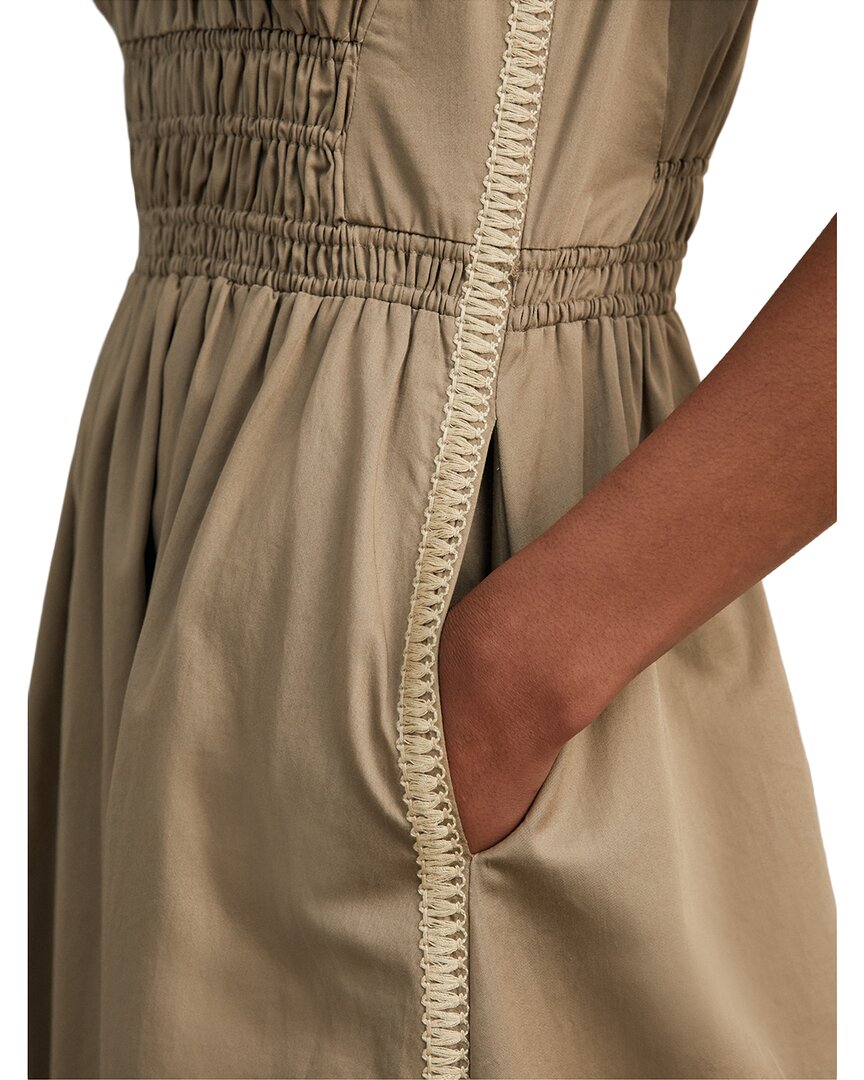 reiss anouk ruched dress Reiss Anouk Craft Ruched Woven Dress