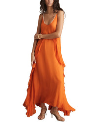 Reiss Eden Ruffle Occasion Dress