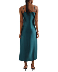 Reiss Zoey Drape Occasion Slip Dress