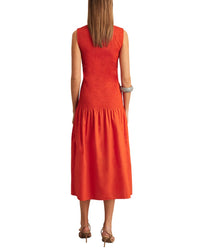 Reiss Annabel Shirred Detail Dress