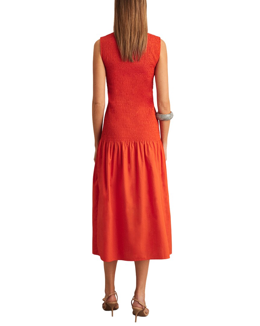 Reiss Annabel Shirred Detail Dress