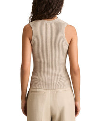 Reiss Alethia Twist Strap Linen-Blend Vest