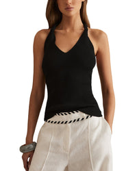 Reiss Lauren Twist Back Vest