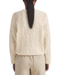 Reiss Oakley Crew Neck Textured Sweater