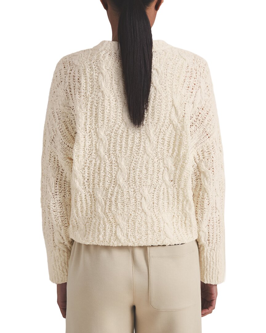 Reiss Oakley Crew Neck Textured Sweater