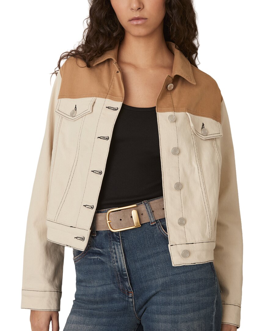 Reiss Maddie Crafted Denim Jacket