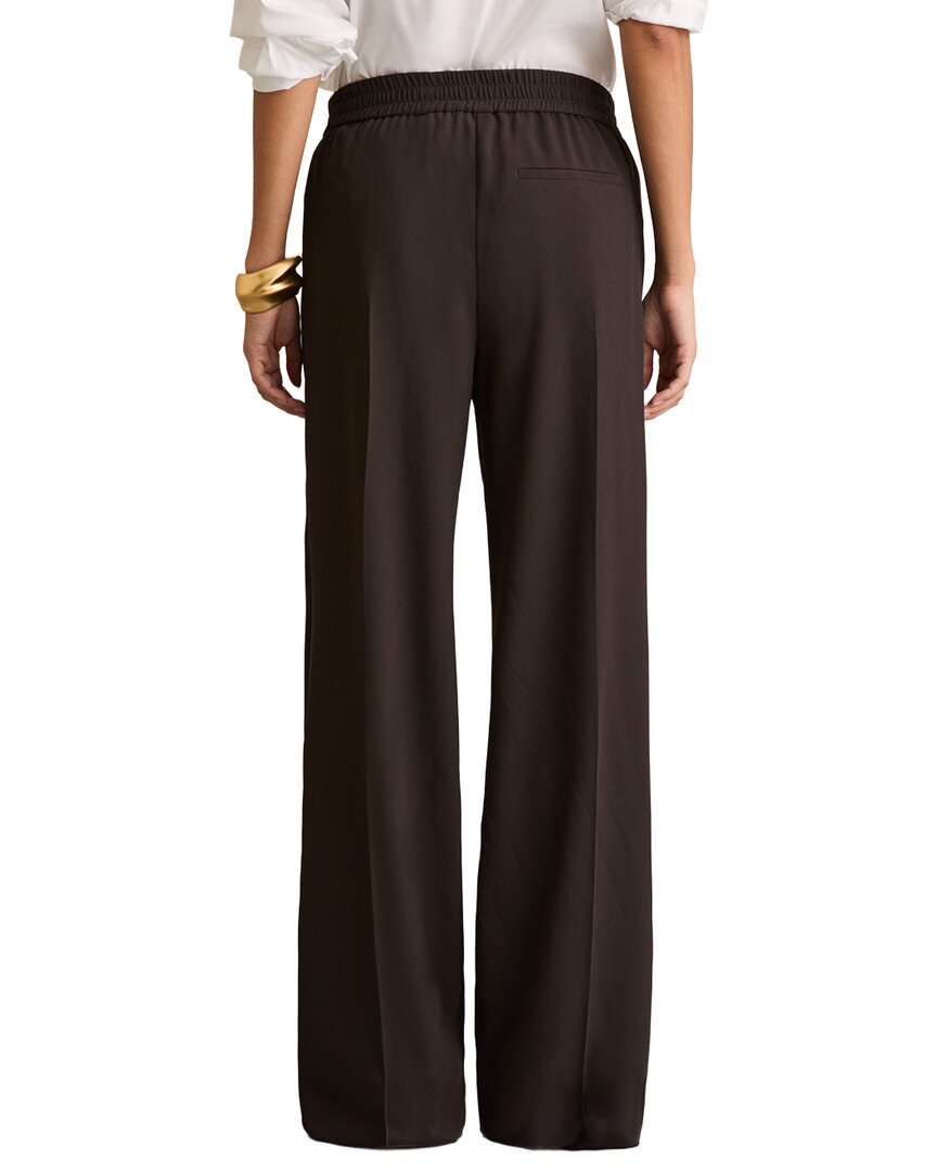 Reiss Remi Side Stripe Wide Leg Trouser