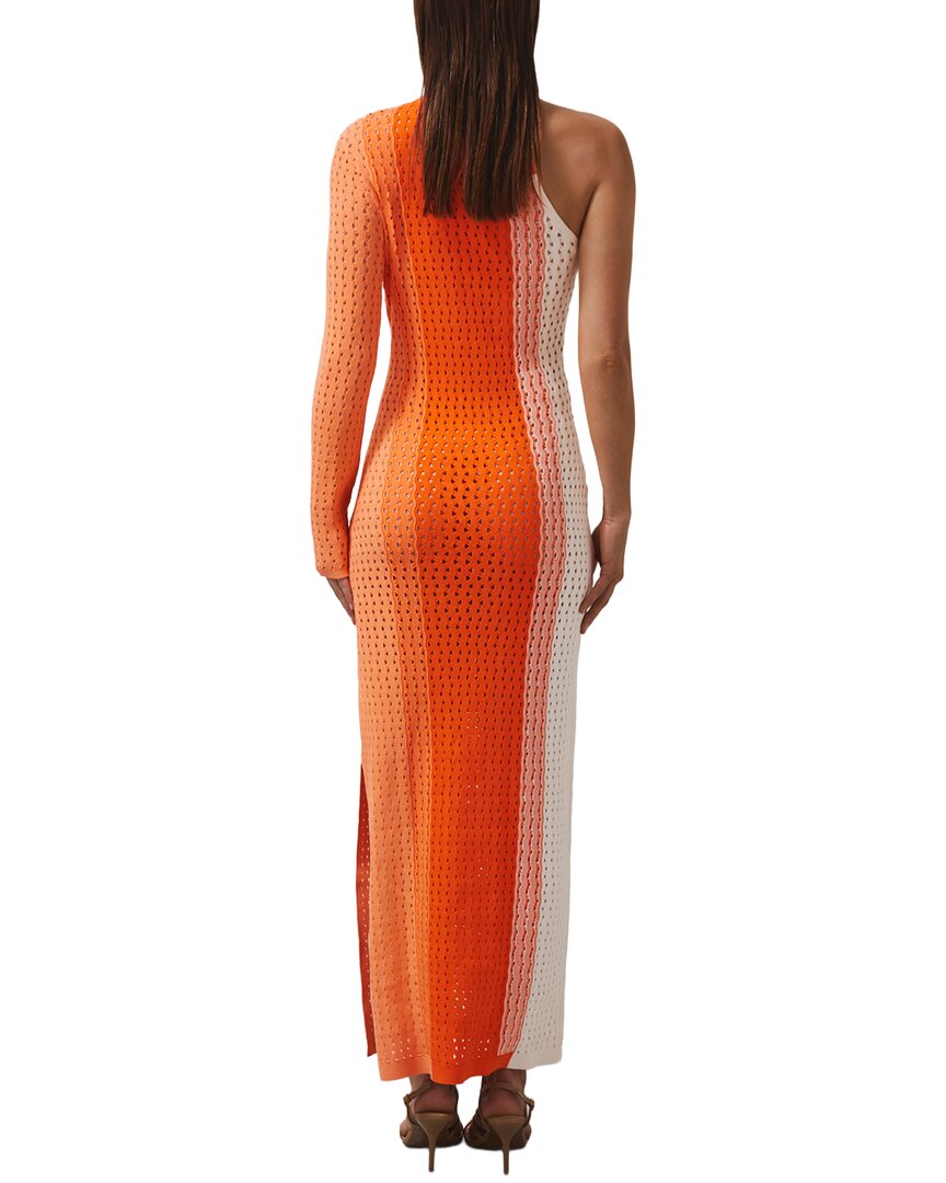 Reiss Rena One Sleeve Knitted Dress