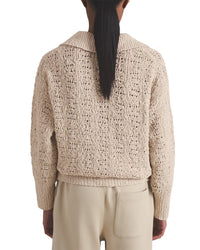Reiss Hunter Polo Neck Textured Sweater