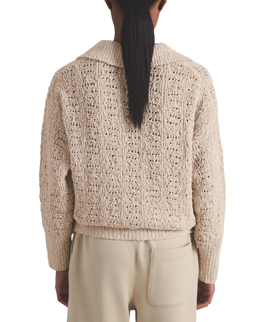 Reiss Hunter Polo Neck Textured Sweater