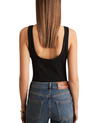 Reiss Reiss Lara Ribbed Low Back Vest