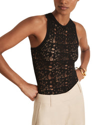 Reiss Francesca High Neck Bodysuit